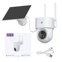 Inteligentní kamera Starlight WiFi + Solární panel 3W USB-C PTZ 4Mpx FHD IP65 Spectra 400 Encore View