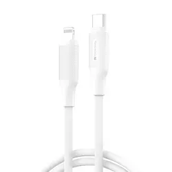 Kabel Encore Energy USB-C / Lightning PD pro nabíjení a přenos dat 100 cm bílý MD-27CL1W