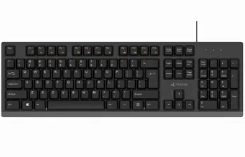 Kancelářská klávesnice Triadyn SEDNA USB, multimediální, plug and play, černá