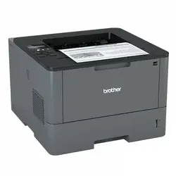 Laserová tiskárna Brother HL-L5100DN, černobílá, duplex, síť – po leasingu, přes 100 tisíc vytištěných stran