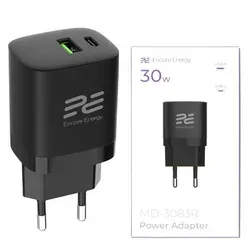 Nabíječka do sítě USB Encore Energy PD 3.0 Quick Charge 4.0 USB-A USB-C Rychlá nabíječka 30W