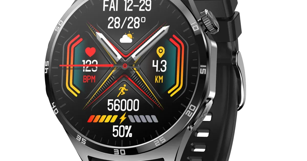 GlacierX Vital GX-V242 — recenze chytrých hodinek
