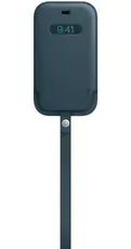 Originál kožené pouzdro Apple iPhone 12 Pro Max Baltic Blue MHYH3ZM/A