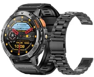 Smartwatch GlacierX Lunar Black