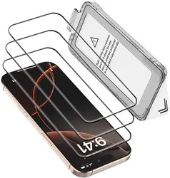 tvrzené sklo pro Apple iPhone 16 Pro Max + rám Easy Kit