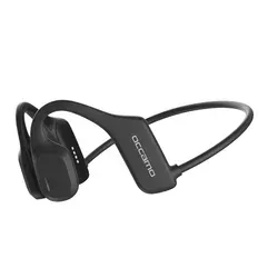 Vodotěsná Bluetooth sluchátka Occamo SwimBeat s kostním vedením IP68 na plavání černá