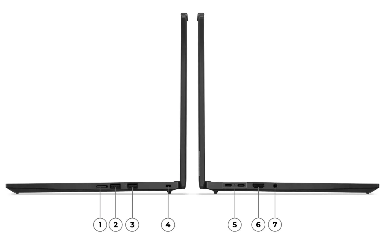 Displej Lenovo ThinkPad T14s Gen 6 při práci